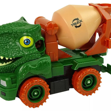 Dinozauro formos išardoma betono maišyklė