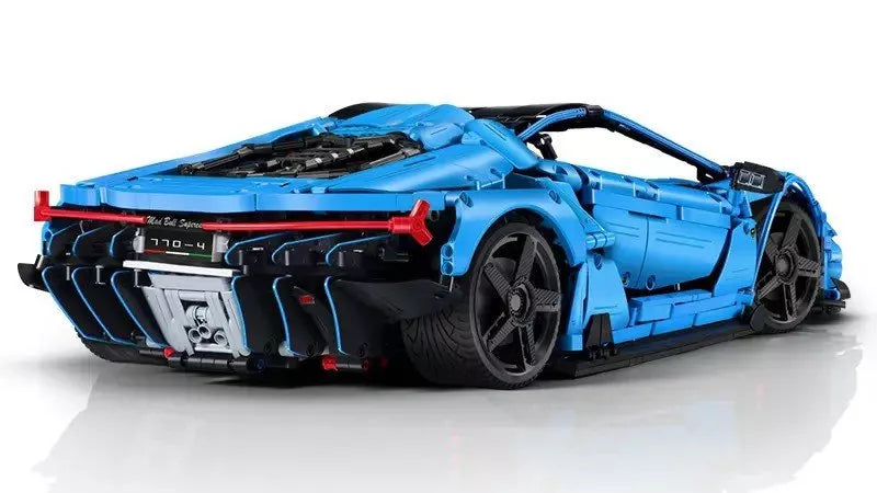 Konstrukcinių kaladėlių Auto Cada 770-4 Master lenktyninis automobilis