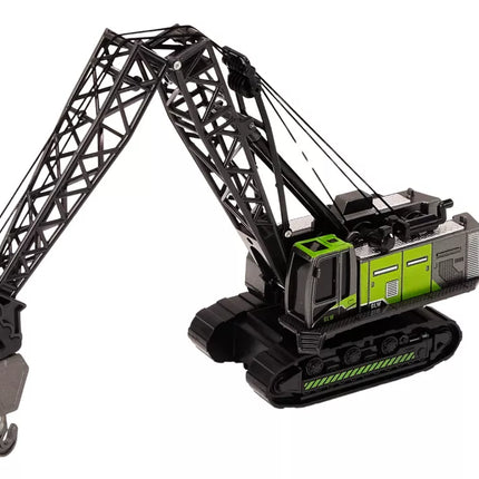 Metalinis vikšrinis kranas su kablius