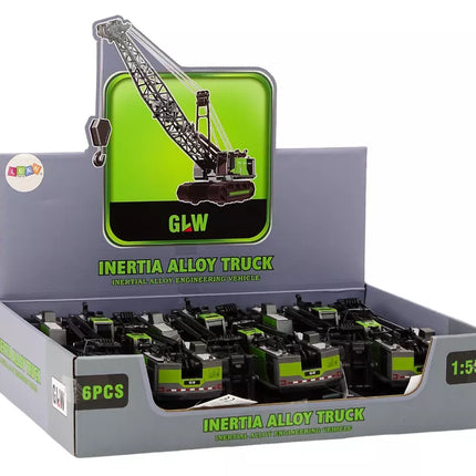 Metalinis vikšrinis kranas su kablius