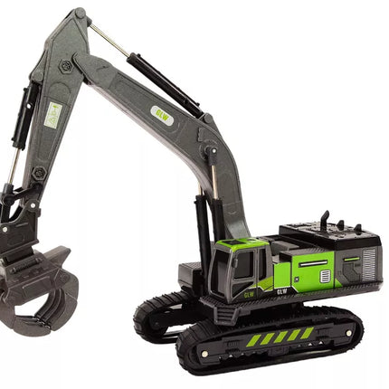 Vikšrinis ekskavatorius su griebtuvu