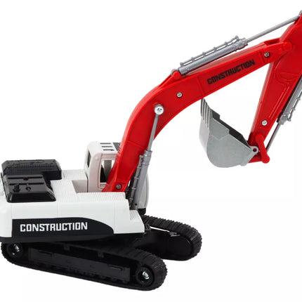 Ekskavatorinis krautuvas su metaliniu kaušu