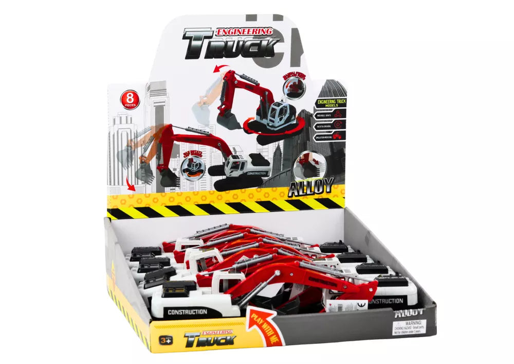 Ekskavatorinis krautuvas su metaliniu kaušu