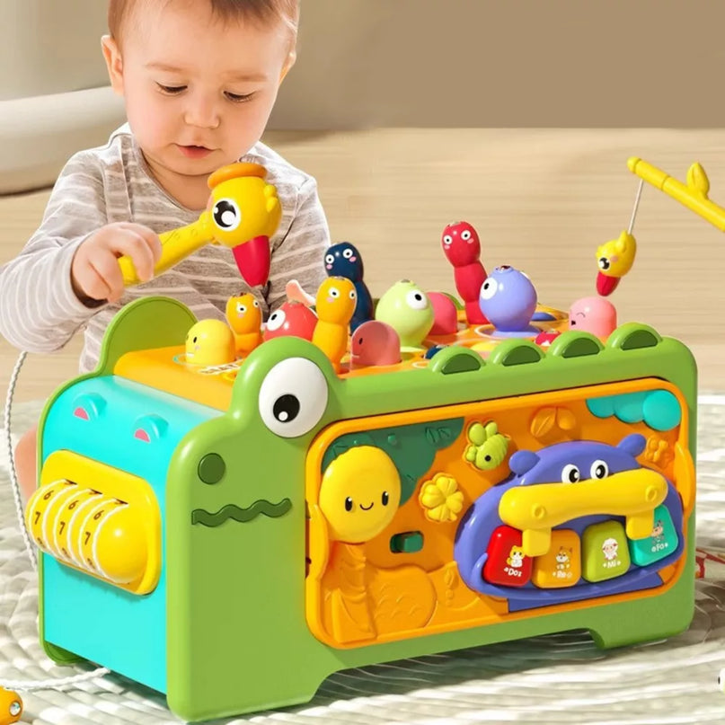 Interaktyvus edukacinis žaislas Krokodilas