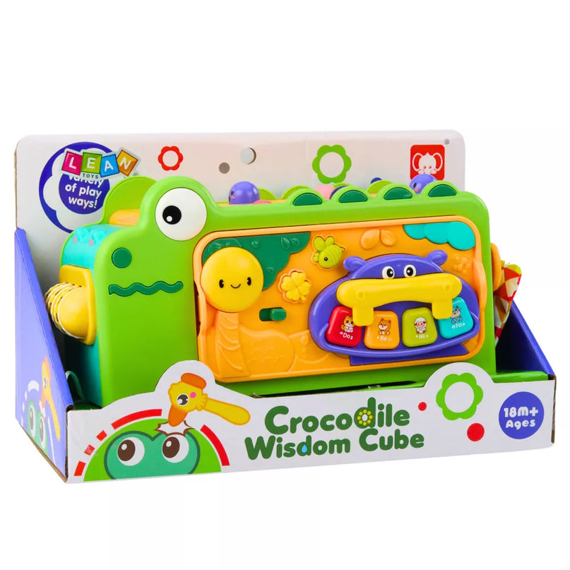 Interaktyvus edukacinis žaislas Krokodilas