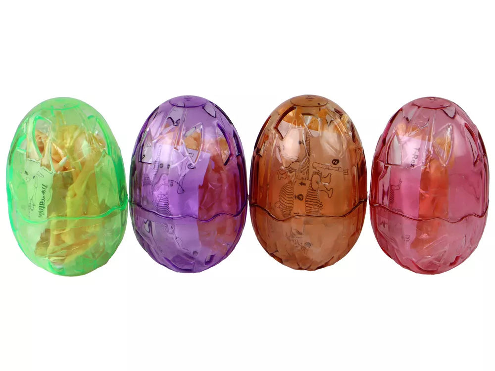 Atidaromi dinozaurų kiaušiniai su dinozaurų figūrėlėmis 16cm