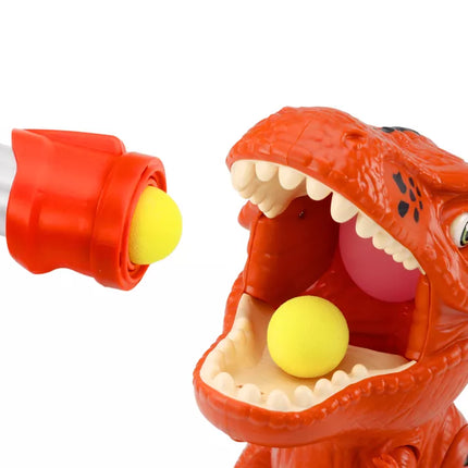 Dinozaurų šaudymo žaidimo rinkinyssu šautuvu ir kamuoliukais