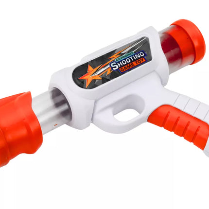 Dinozaurų šaudymo žaidimo rinkinyssu šautuvu ir kamuoliukais