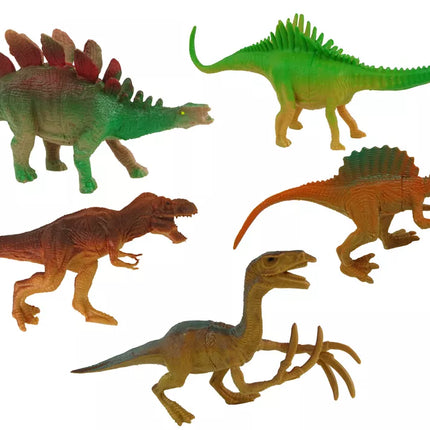 Dinozaurų parko gyvūnų figūrėlių rinkinys