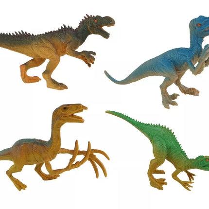Dinozaurų parko gyvūnų figūrėlių rinkinys