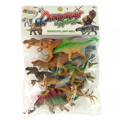 Dinozaurų parko gyvūnų figūrėlių rinkinys