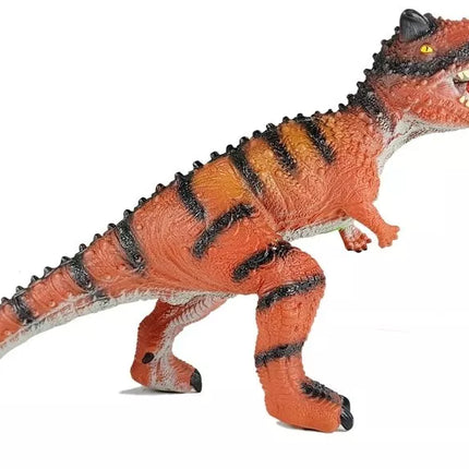 Riaumojantis didelis dinozauras Tiranosaurus