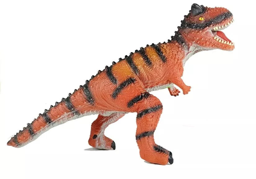 Riaumojantis didelis dinozauras Tiranosaurus