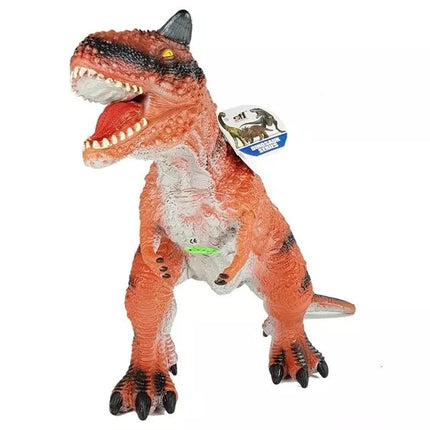 Riaumojantis didelis dinozauras Tiranosaurus