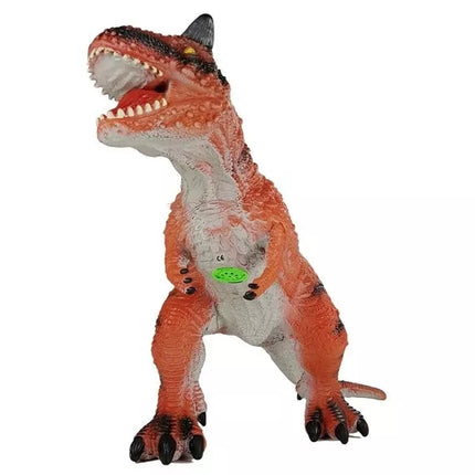 Riaumojantis didelis dinozauras Tiranosaurus