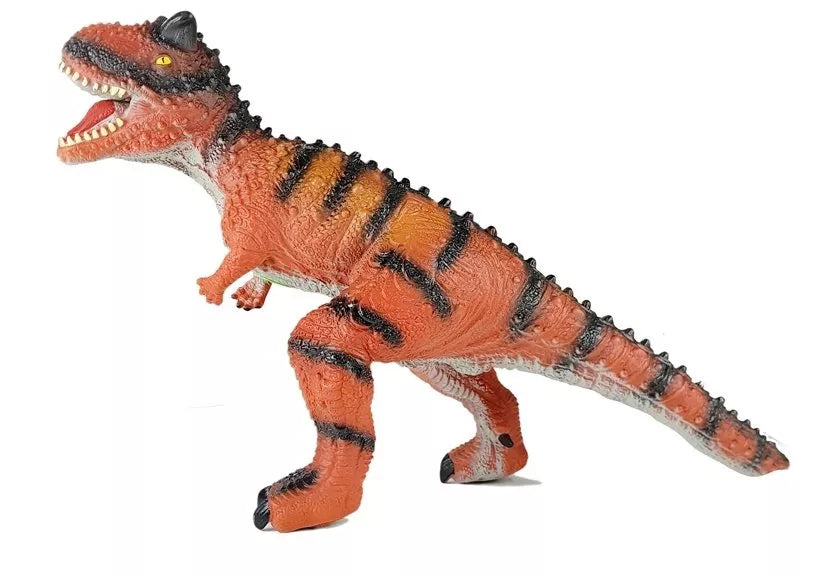 Riaumojantis didelis dinozauras Tiranosaurus