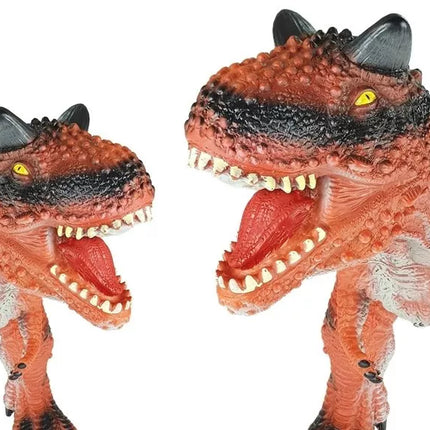 Riaumojantis didelis dinozauras Tiranosaurus