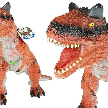 Riaumojantis didelis dinozauras Tiranosaurus