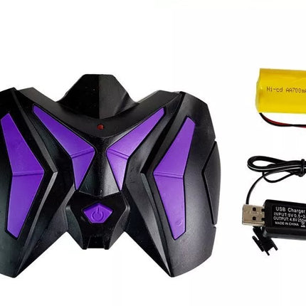 Nuotoliniu būdu valdomas juodas Tyrannosaurus dinozauras