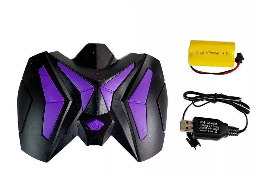 Nuotoliniu būdu valdomas juodas Tyrannosaurus dinozauras