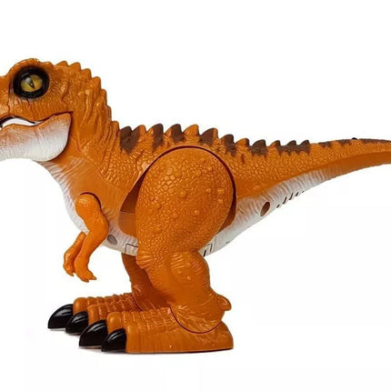 Nuotoliniu būdu valdomas oranžinis dinozauras