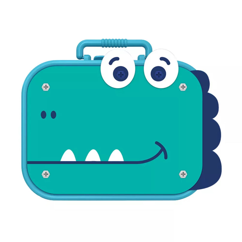 Dinozaurų konstrukcinių kaladėlių rinkinys