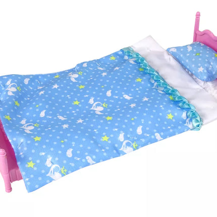 Lėlė su baldų komplektu