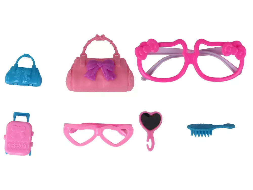 Lėlių rinkinys su motoroleriais ir aksesuarais