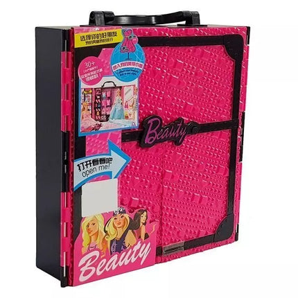 Mados spinta lėlėms lagamini formos