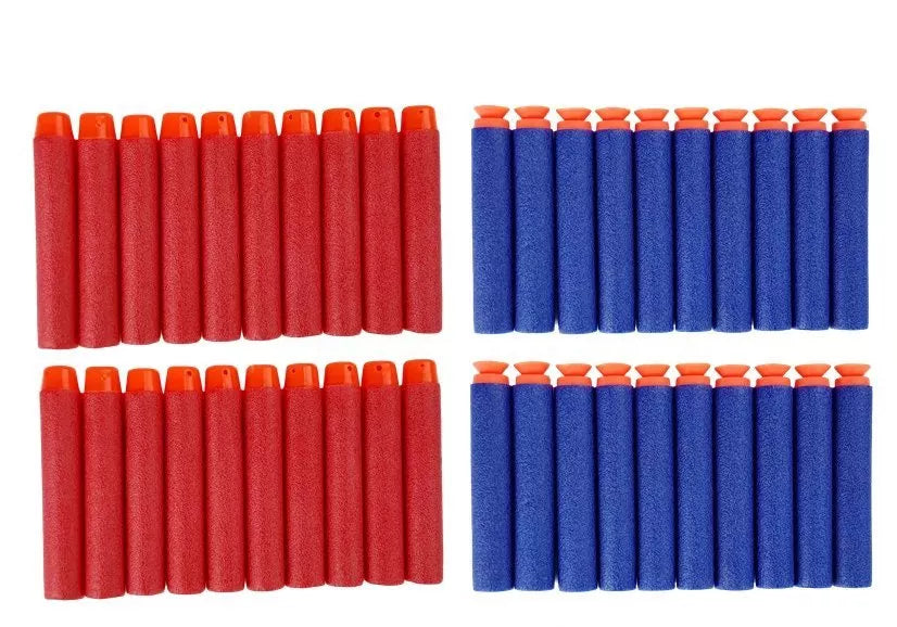 Didelis putplasčio kulkų šautuvas su 40 šovinių