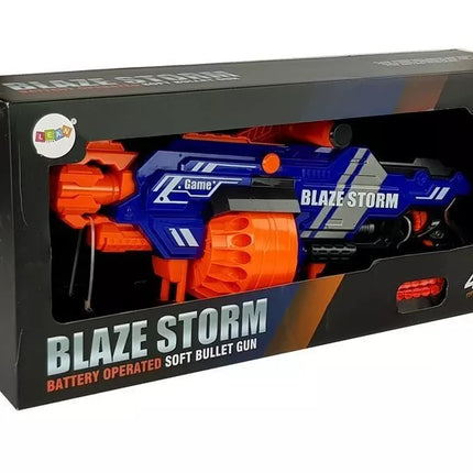 Didelis putplasčio kulkų šautuvas su 40 šovinių