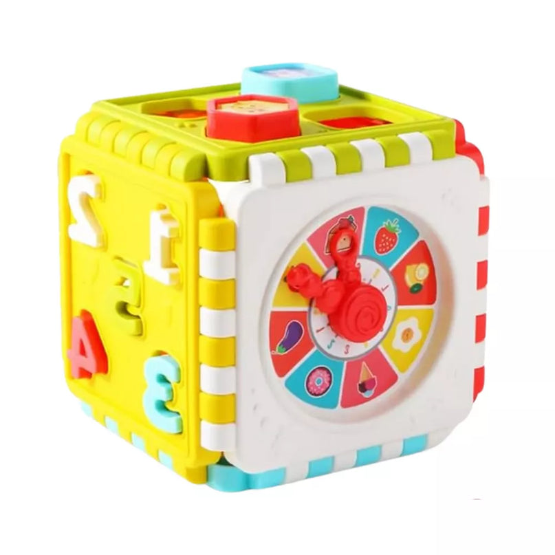 Edukacinis spalvotas kubas