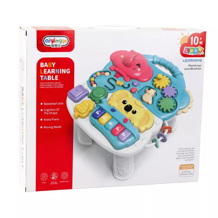 Rožinis interaktyvus stalas