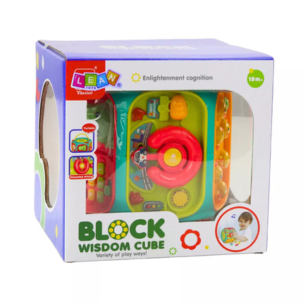 Interaktyvus edukacinis daugiafunkcis kubas 8in1