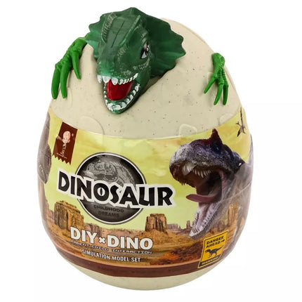 Kiaušinis su dinozaurais tapybos rinkinys