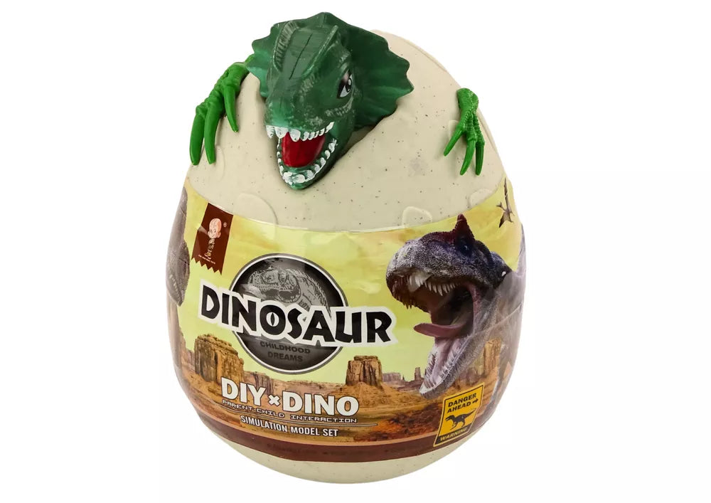 Kiaušinis su dinozaurais tapybos rinkinys