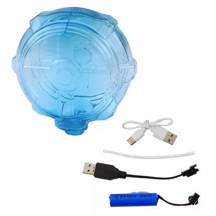 Mėlynas elektrinis vandens pistoletas, įkraunamas akumuliatoriumi