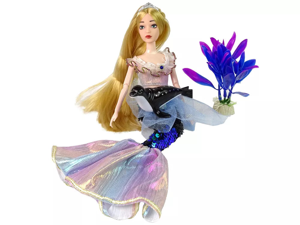 Emilija undinėlė su aksesuarais