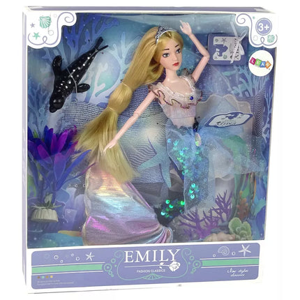 Emilija undinėlė su aksesuarais