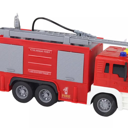 Gaisrinės automobilis su priekaba