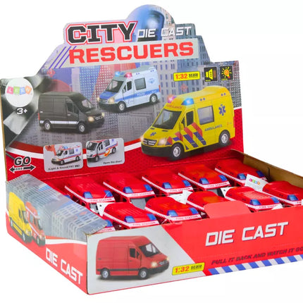 Raudonas ugniagesių automobilis