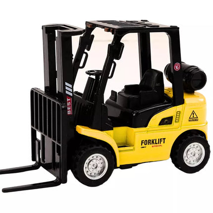 Geltonas šakinis krautuvas