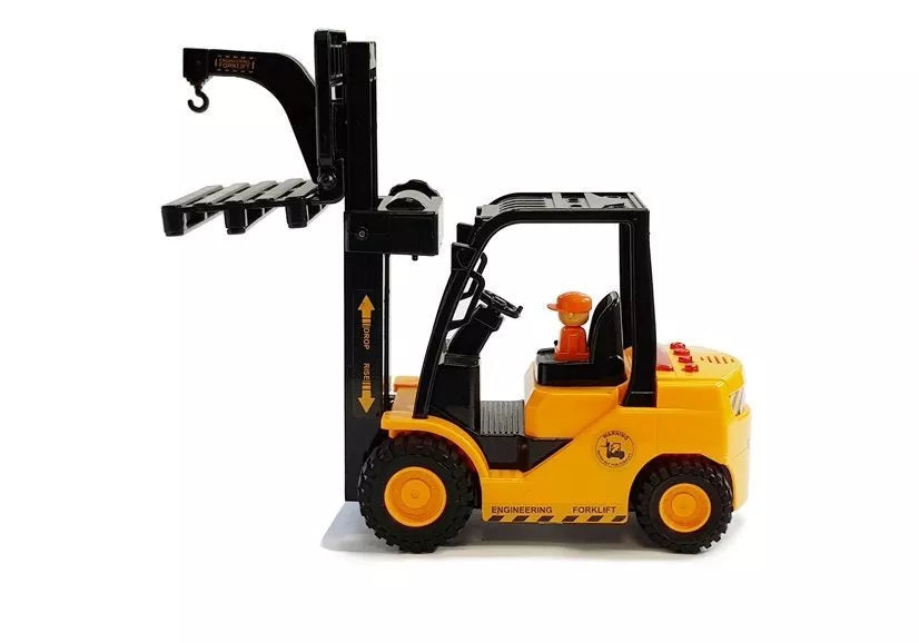 Geltonas šakinis krautuvas