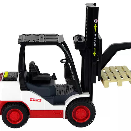 Šakinis krautuvas su padėklu