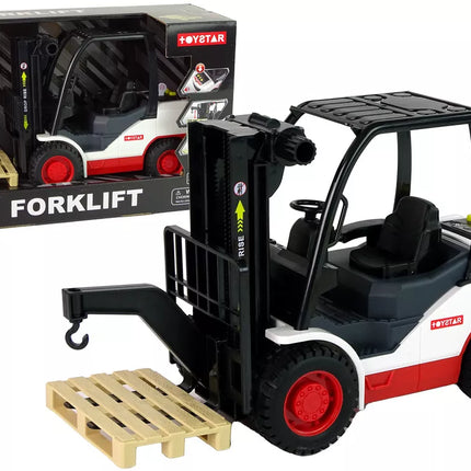 Šakinis krautuvas su padėklu