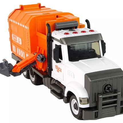 Oranžinė šiukšliavežė