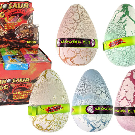 Augantis dinozauro kiaušinis 12 cm