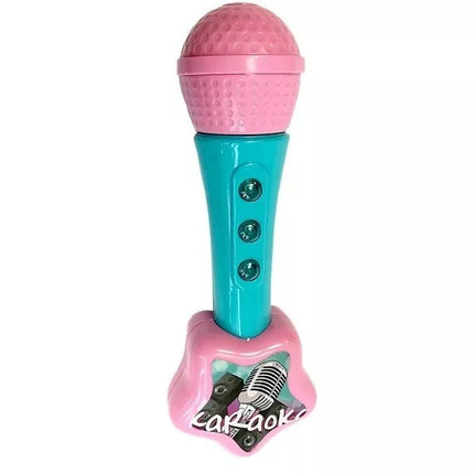 Gitara su mikrofonu, šviesos ir garso efektais