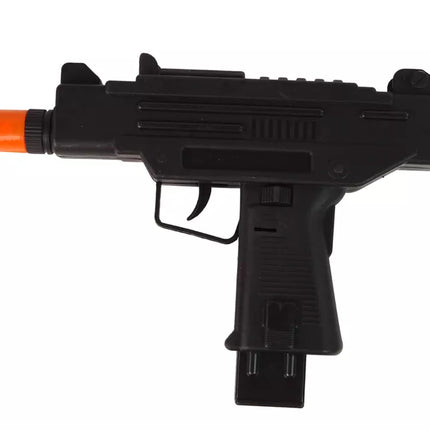 Juodas šautuvas vaikams su garso efektu