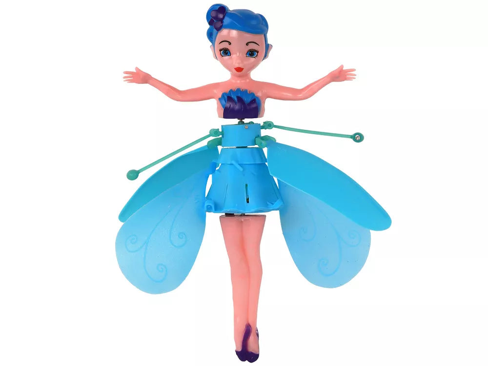 Rankomis valdoma magiška mėlyna pasakų lėlė Fėja